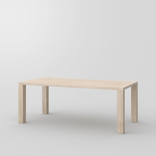 Zargenloser Tisch IUSTUS cam1 Maßgefertigt aus Massivholz von vitamin design