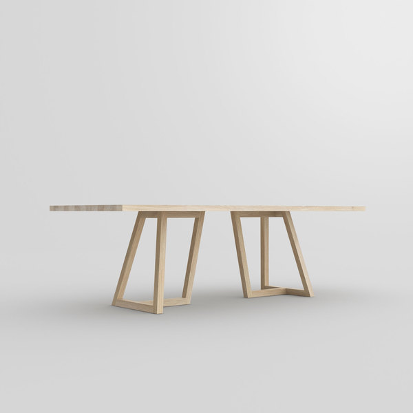 Designer Holztisch MARGO cam5 Maßgefertigt aus Massivholz von vitamin design