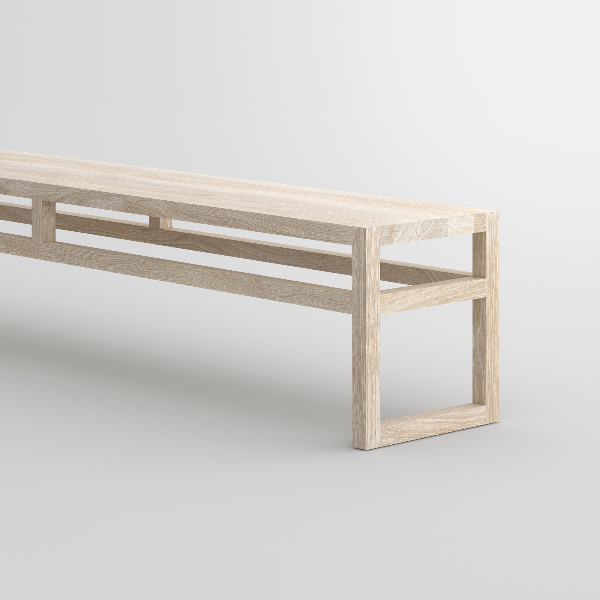 Esszimmer Holzbank SENA cam2 Maßgefertigt aus Massivholz von vitamin design
