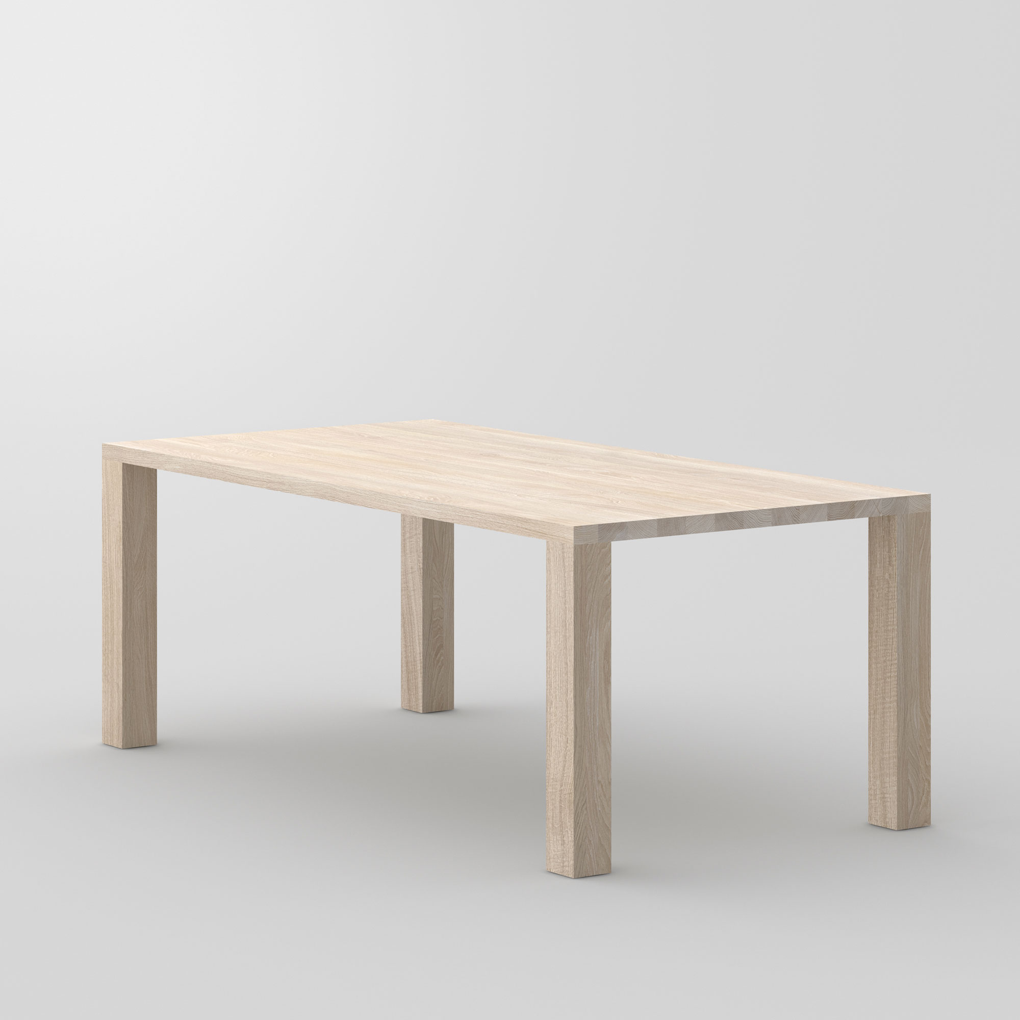 Zargenloser Tisch IUSTUS cam3 Maßgefertigt aus Massivholz von vitamin design