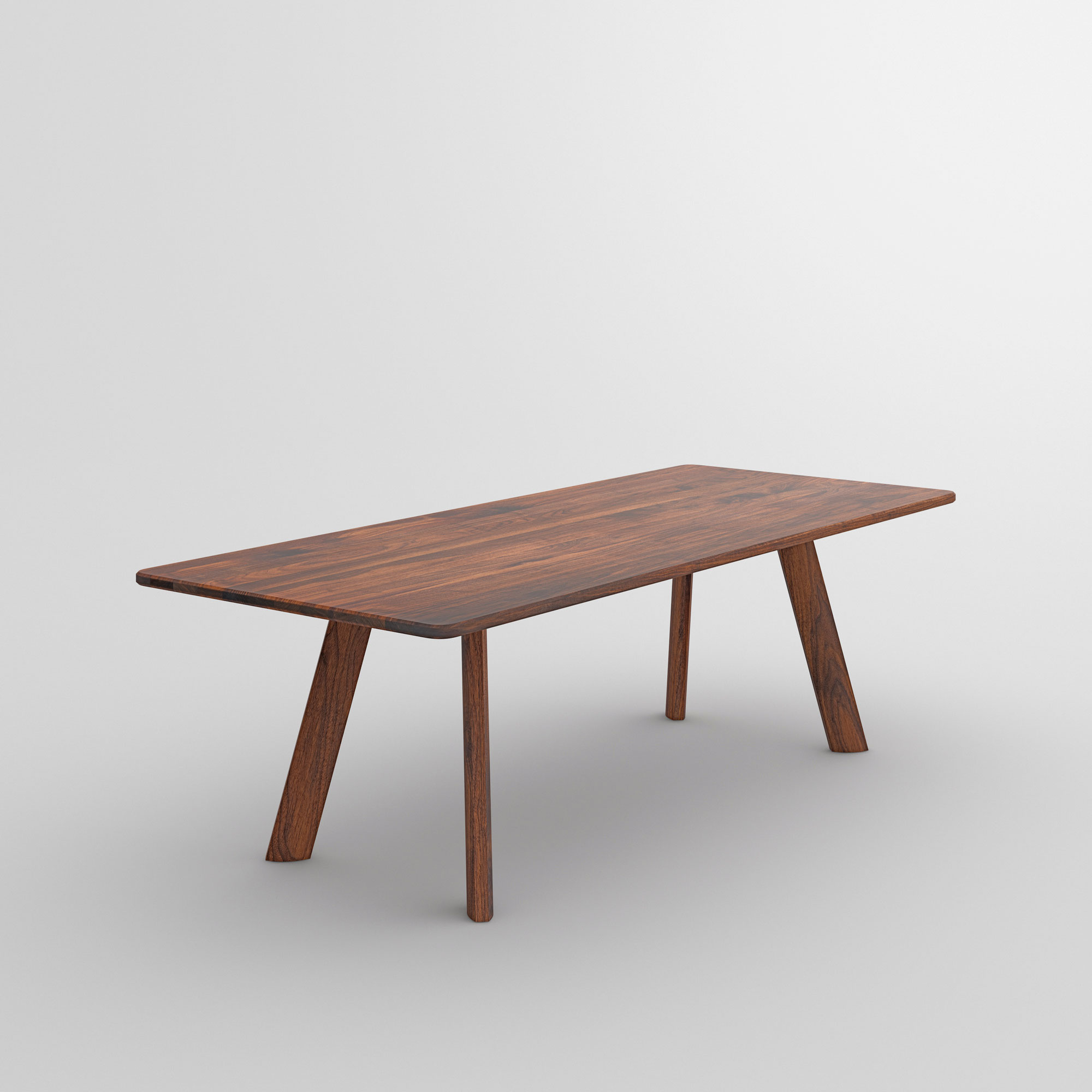 Designer Esstisch LARGUS cam2 Maßgefertigt aus Massivholz von vitamin design