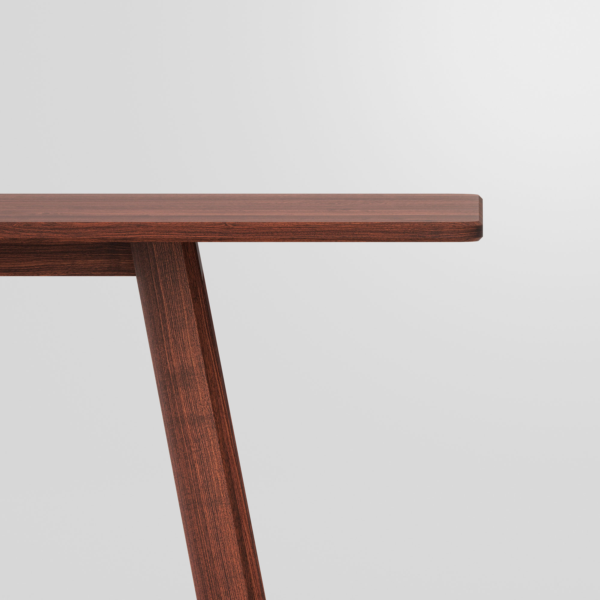 Designer Esstisch LARGUS cam5 Maßgefertigt aus Massivholz von vitamin design