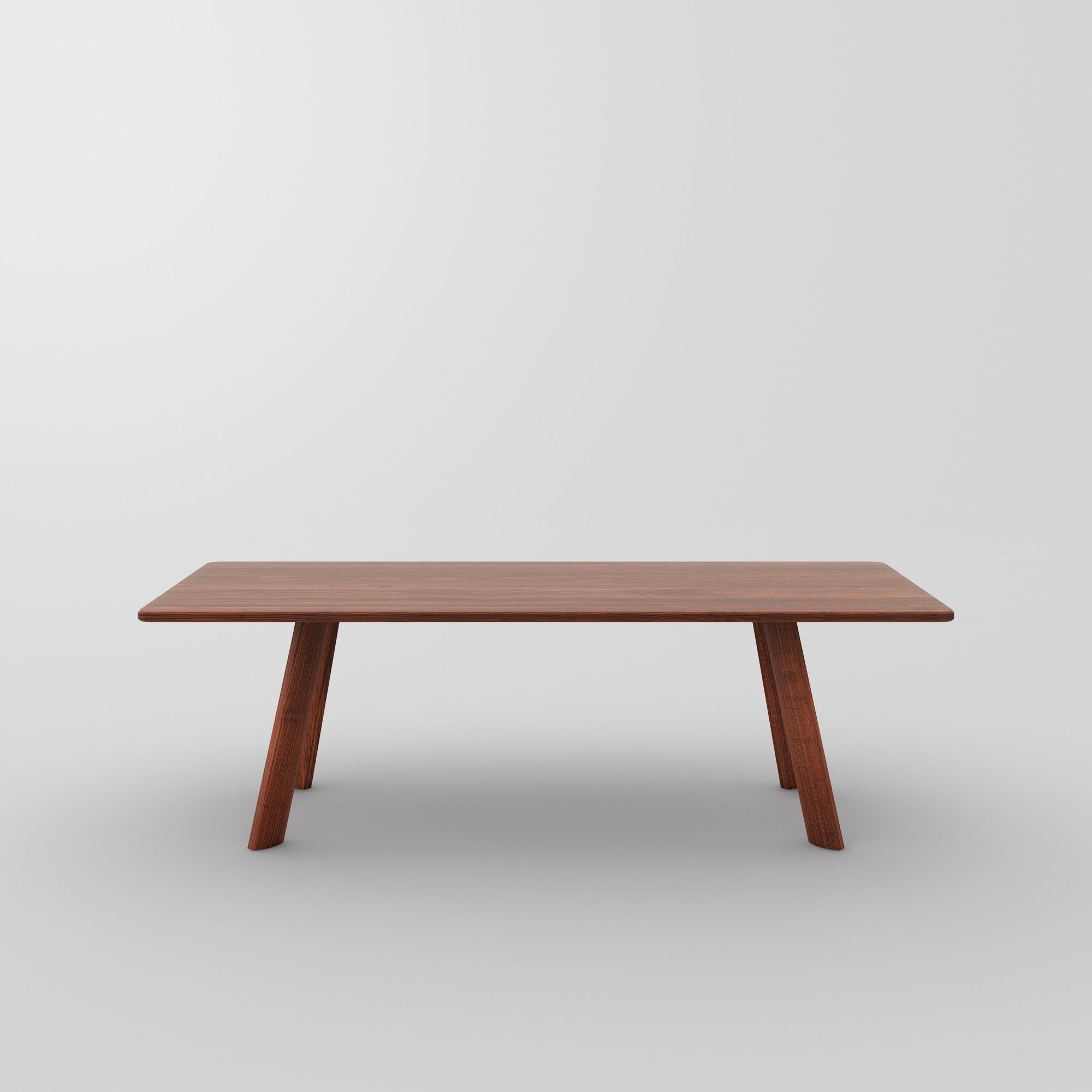 Designer Esstisch LARGUS cam3 Maßgefertigt aus Massivholz von vitamin design