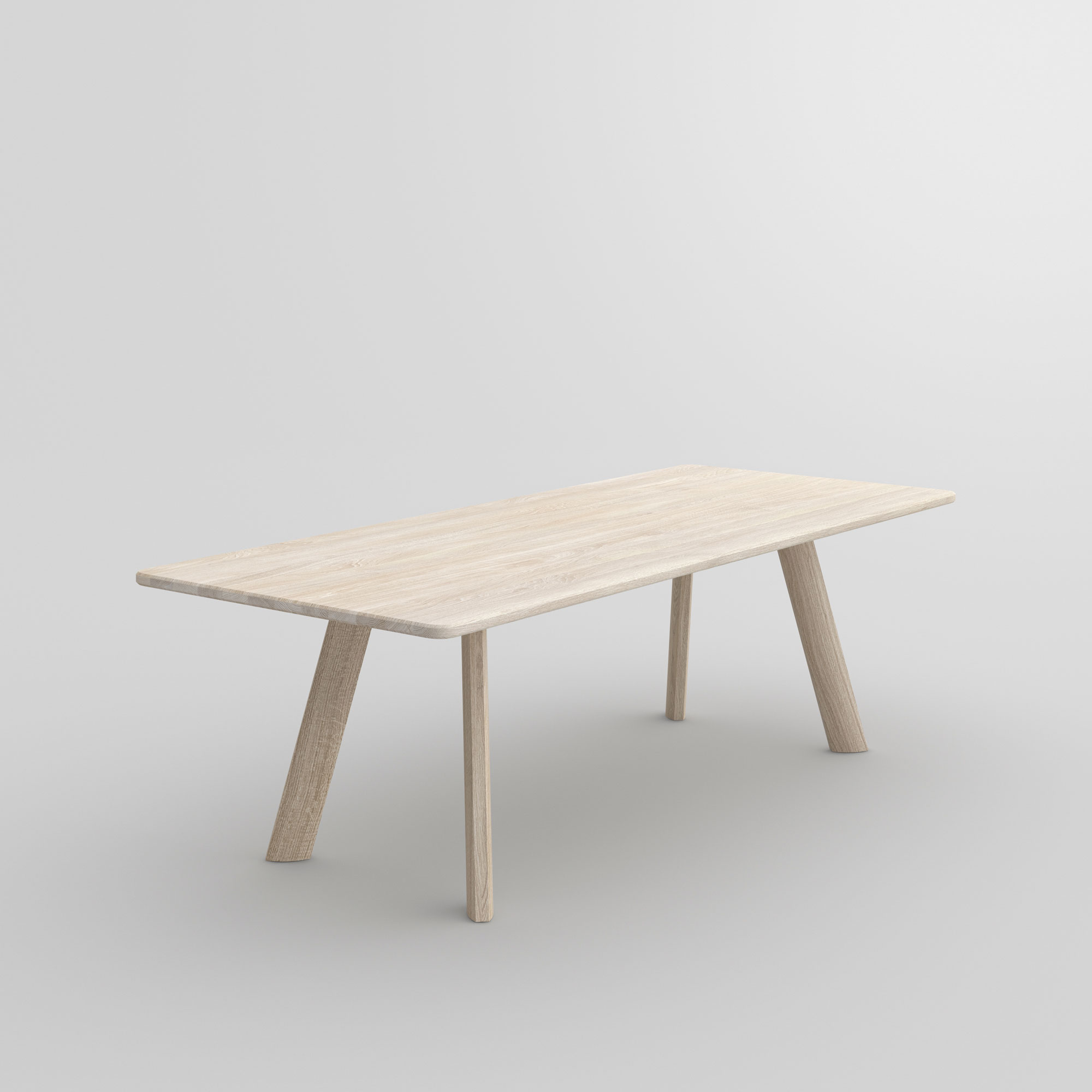 Designer Esstisch LARGUS cam2 Maßgefertigt aus Massivholz von vitamin design