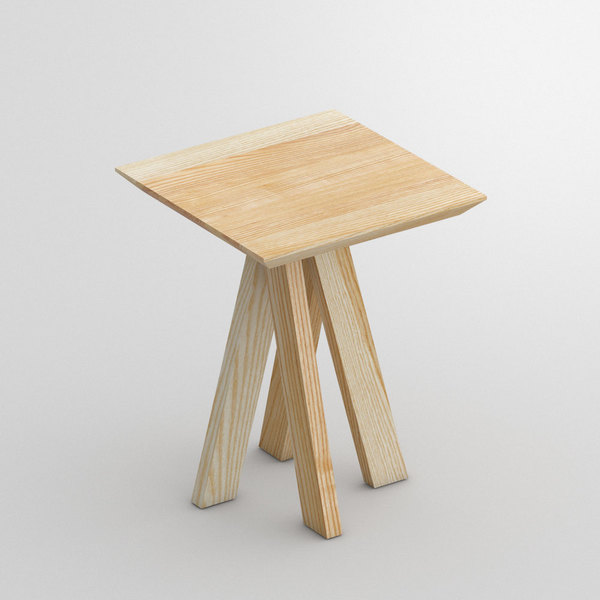 Designer Couchtisch ZIRKEL QG Maßgefertigt aus Esche massiv, geölt von vitamin design