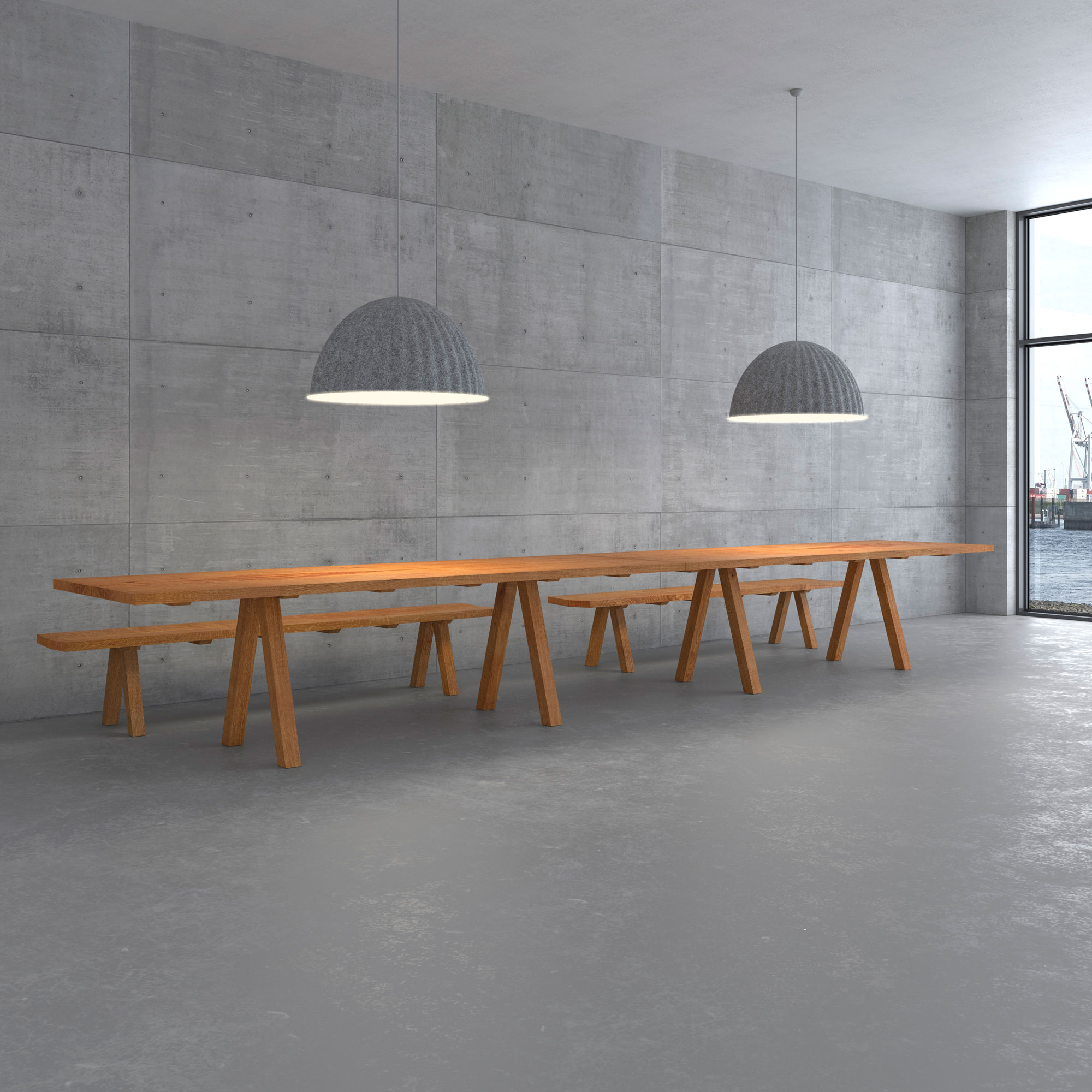 Design Baumtisch PAPILIO cam1 Maßgefertigt aus Massivholz von vitamin design