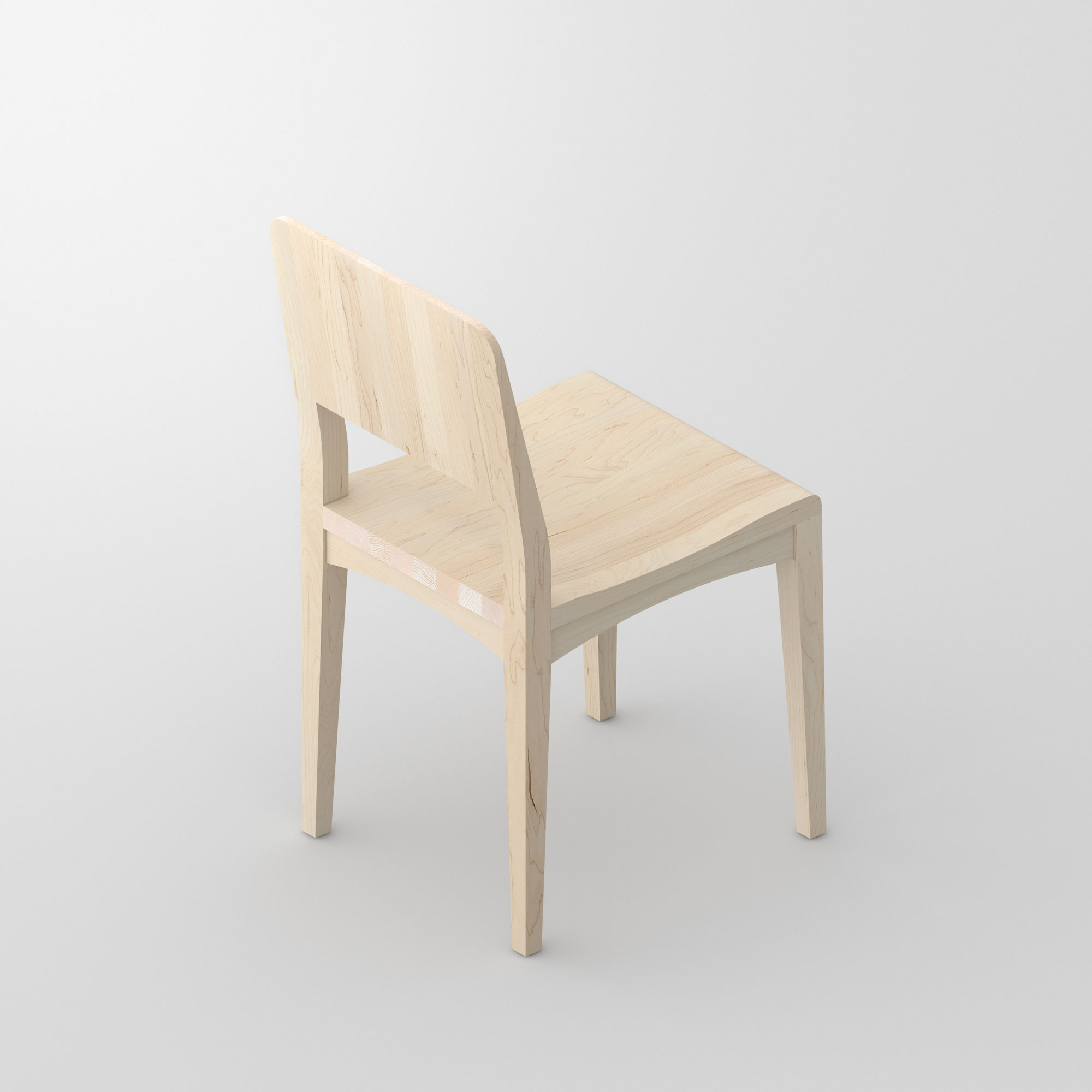 Massivholz Stuhl INTUS cam3 Maßgefertigt aus Massivholz von vitamin design