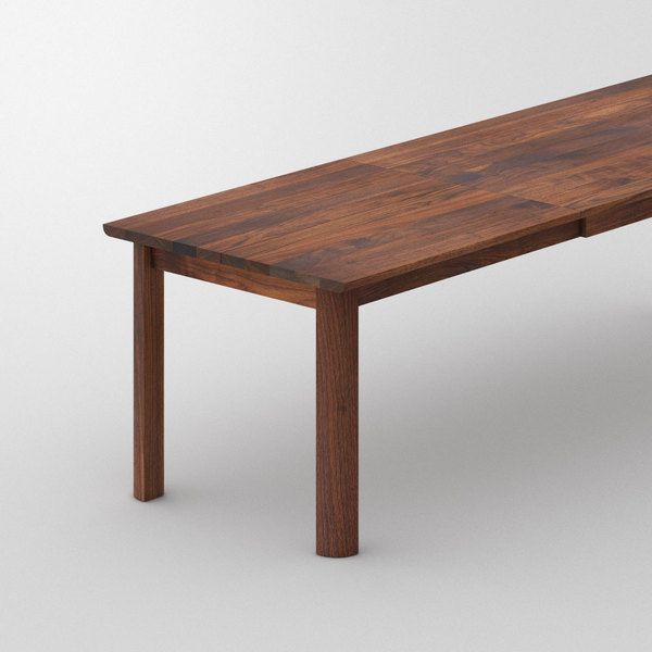 Esstisch Eiche Verlängerbar VIVUS BUTTERFLY cam3 Maßgefertigt aus Amerikanischer Nussbaum massiv, geölt von vitamin design