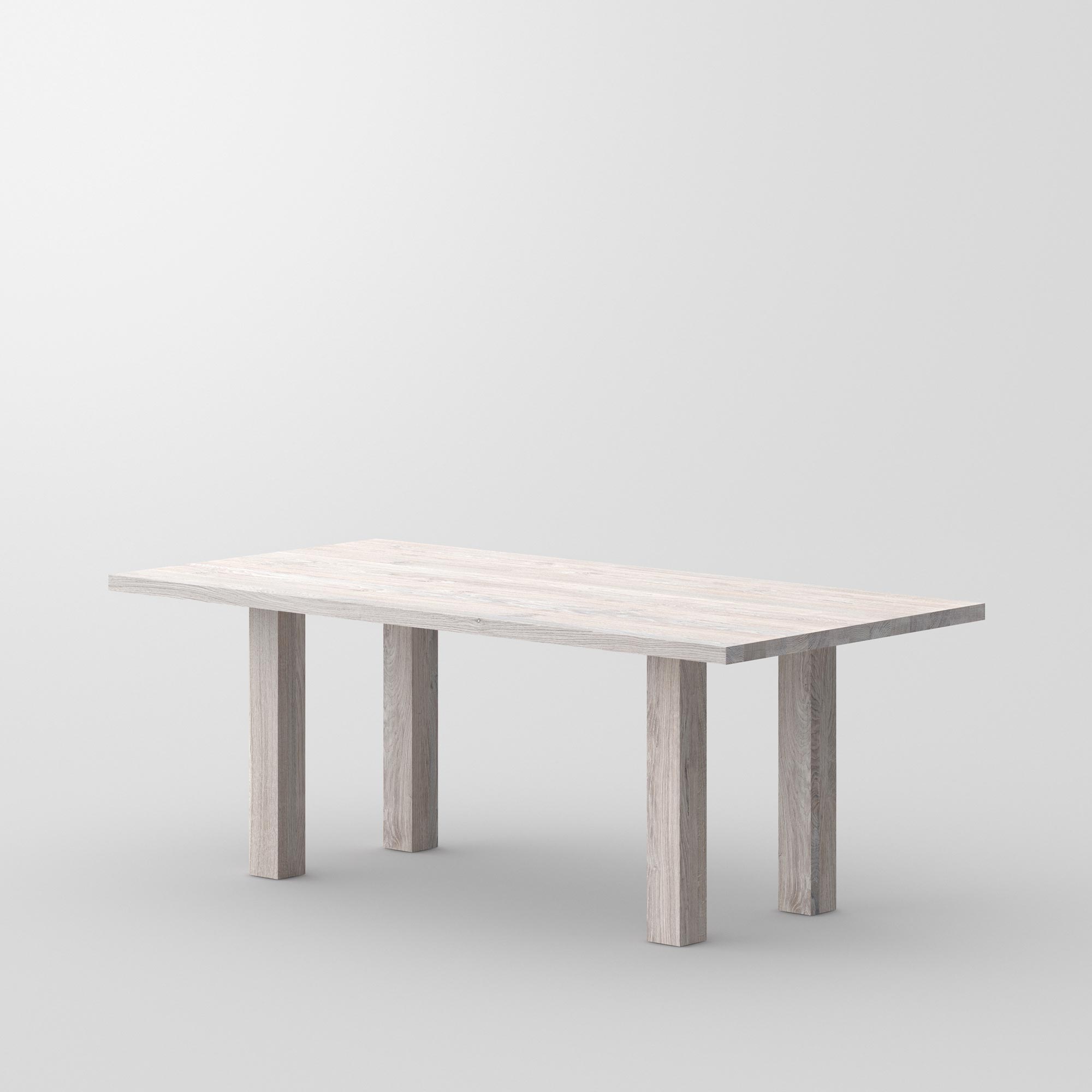 Zargenloser Tisch DUCK cam3 Maßgefertigt aus Massivholz von vitamin design