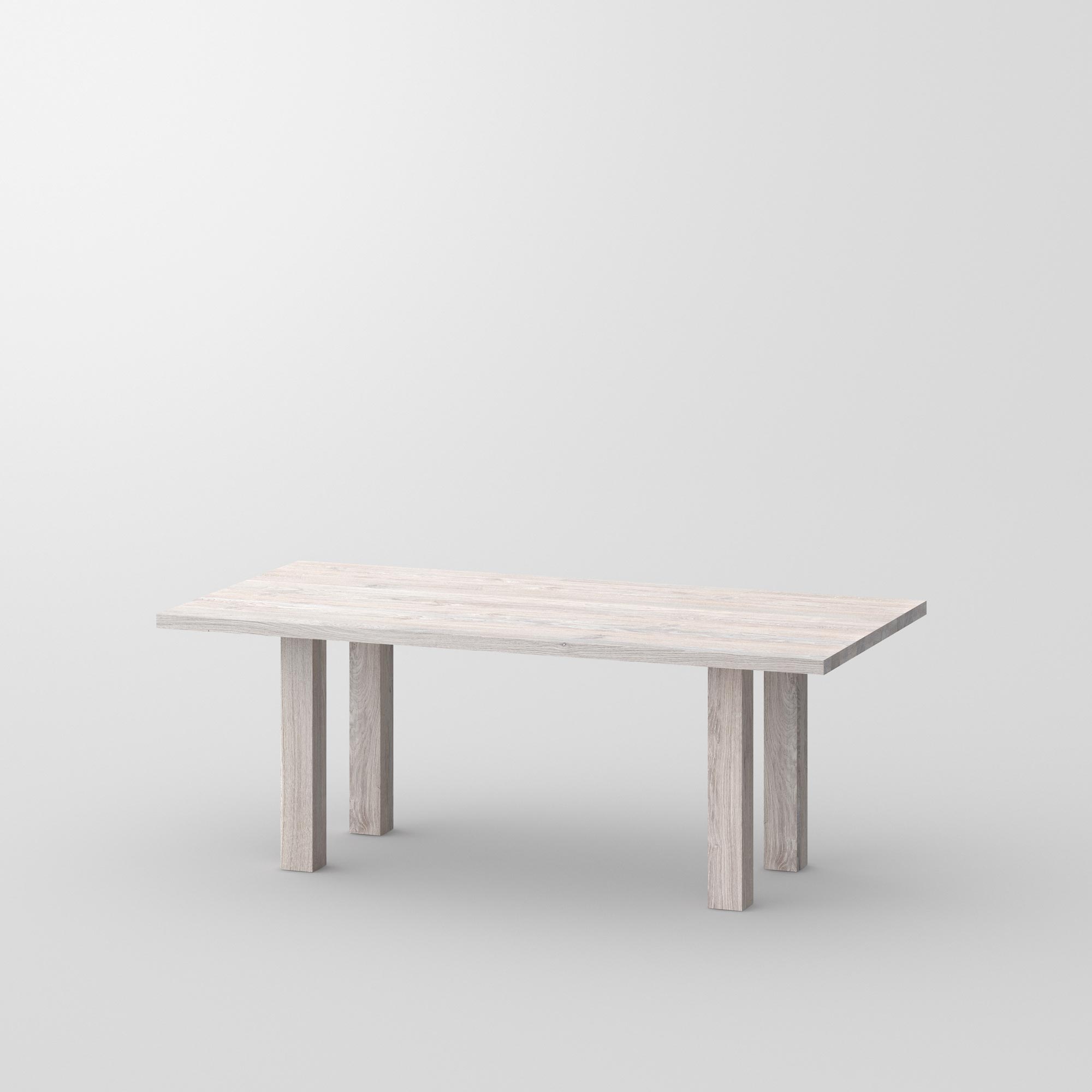 Zargenloser Tisch DUCK cam1 Maßgefertigt aus Massivholz von vitamin design