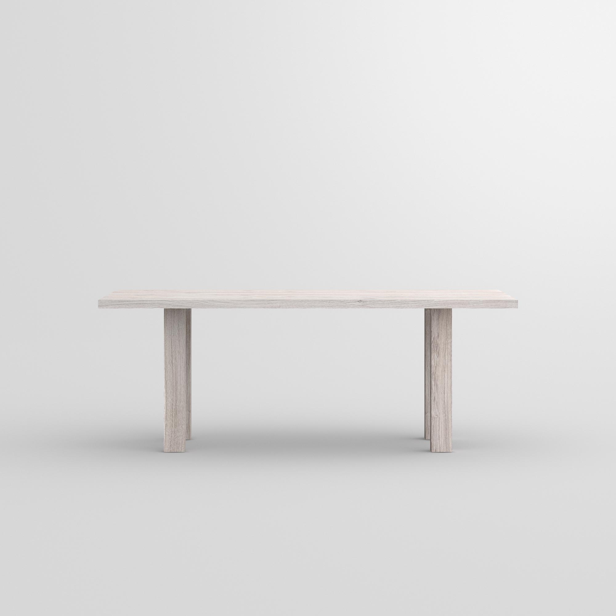 Zargenloser Tisch DUCK cam2 Maßgefertigt aus Massivholz von vitamin design