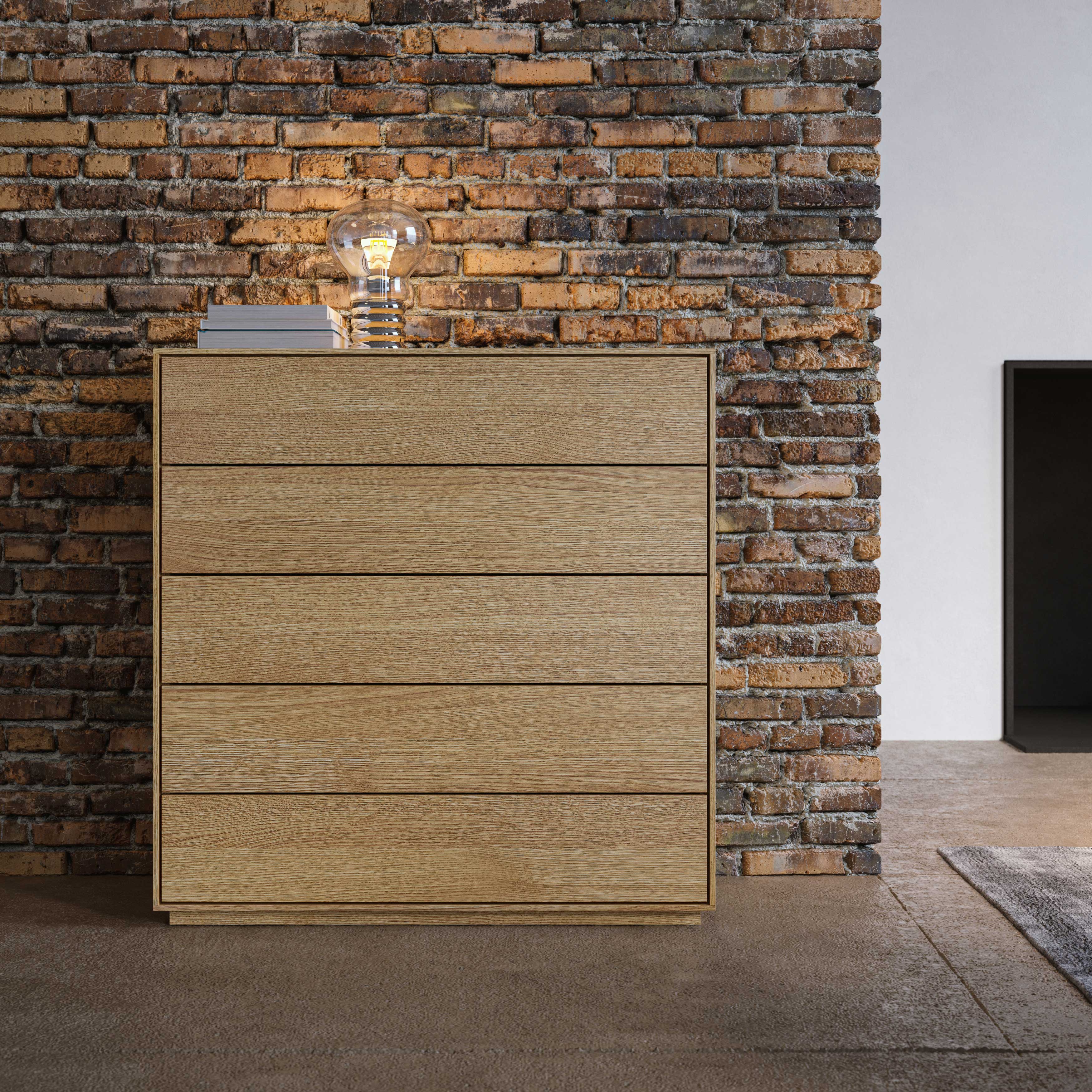 Massivholz-Kommode IOTA N cam1 Maßgefertigt aus Massivholz von vitamin design