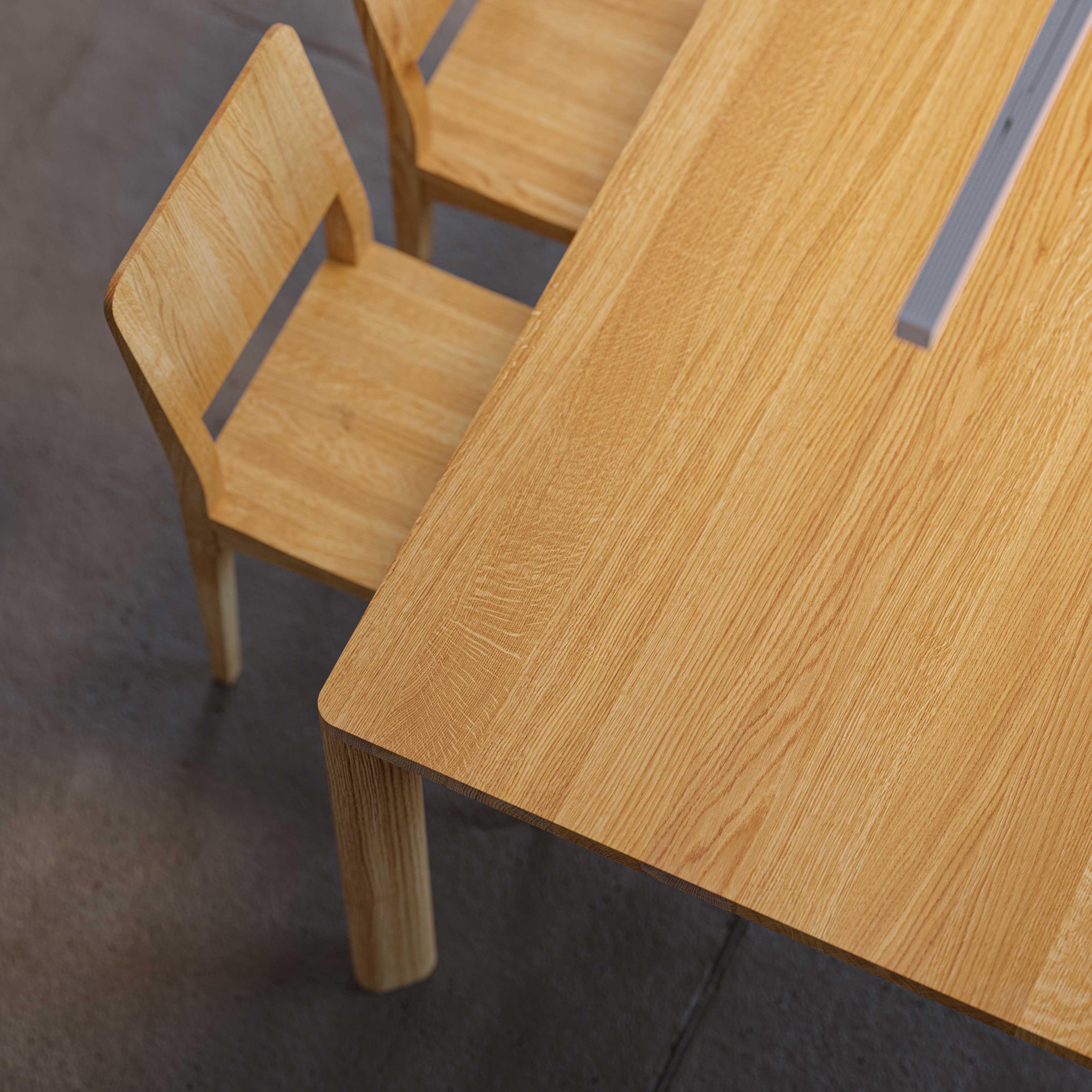 Ausziehbarer Esstisch Massivholz MOLLIS BUTTERFLY cam2 Maßgefertigt aus Massivholz von vitamin design