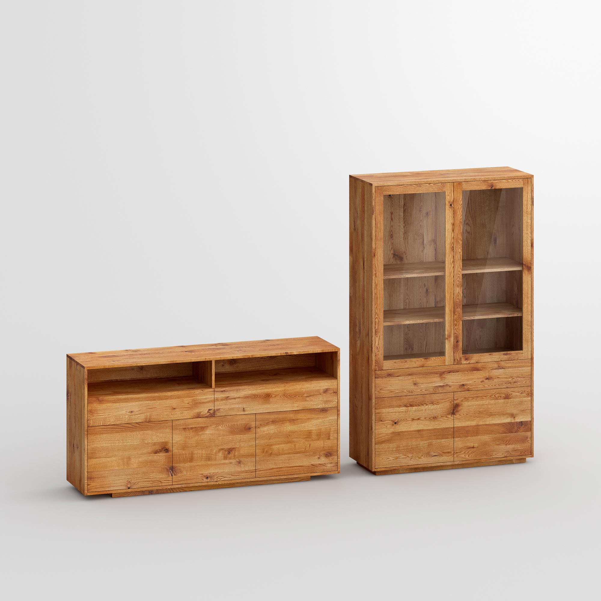 Holz Designerkommode LINEA KARTU Maßgefertigt aus Massivholz von vitamin design