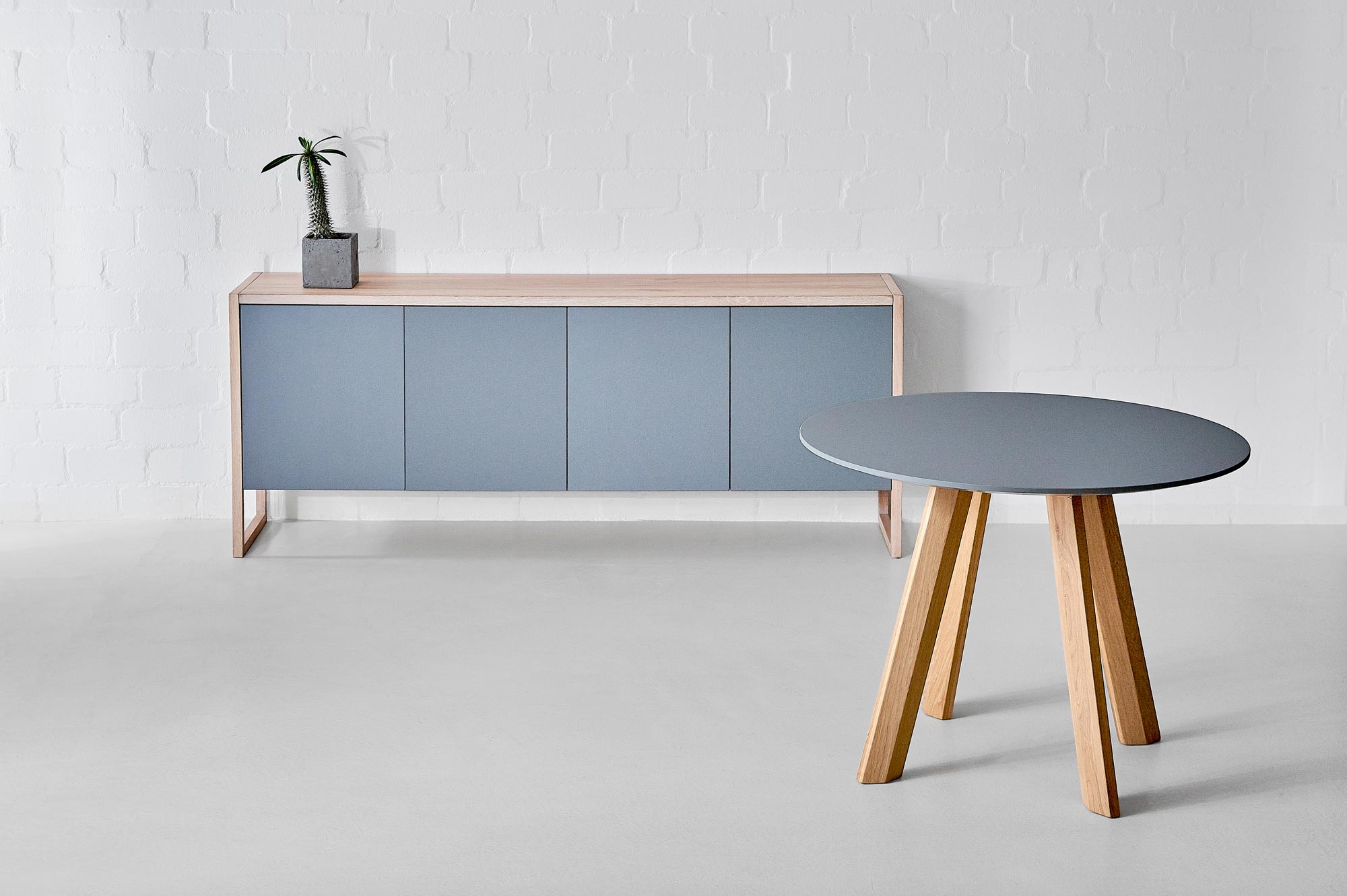 BIO-MDF Holzkommode SENA Edited-work Maßgefertigt aus Massivholz von vitamin design