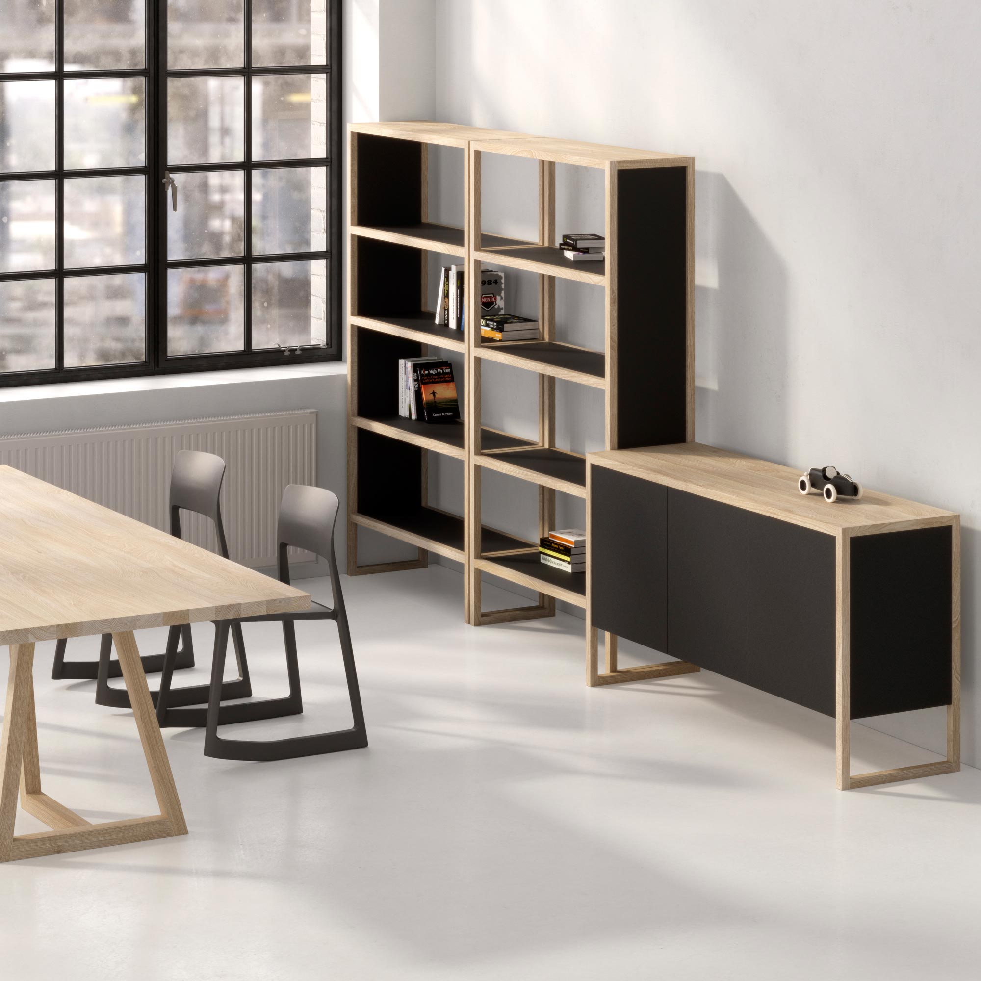 BIO-MDF Holzkommode SENA Final1 Maßgefertigt aus Massivholz von vitamin design