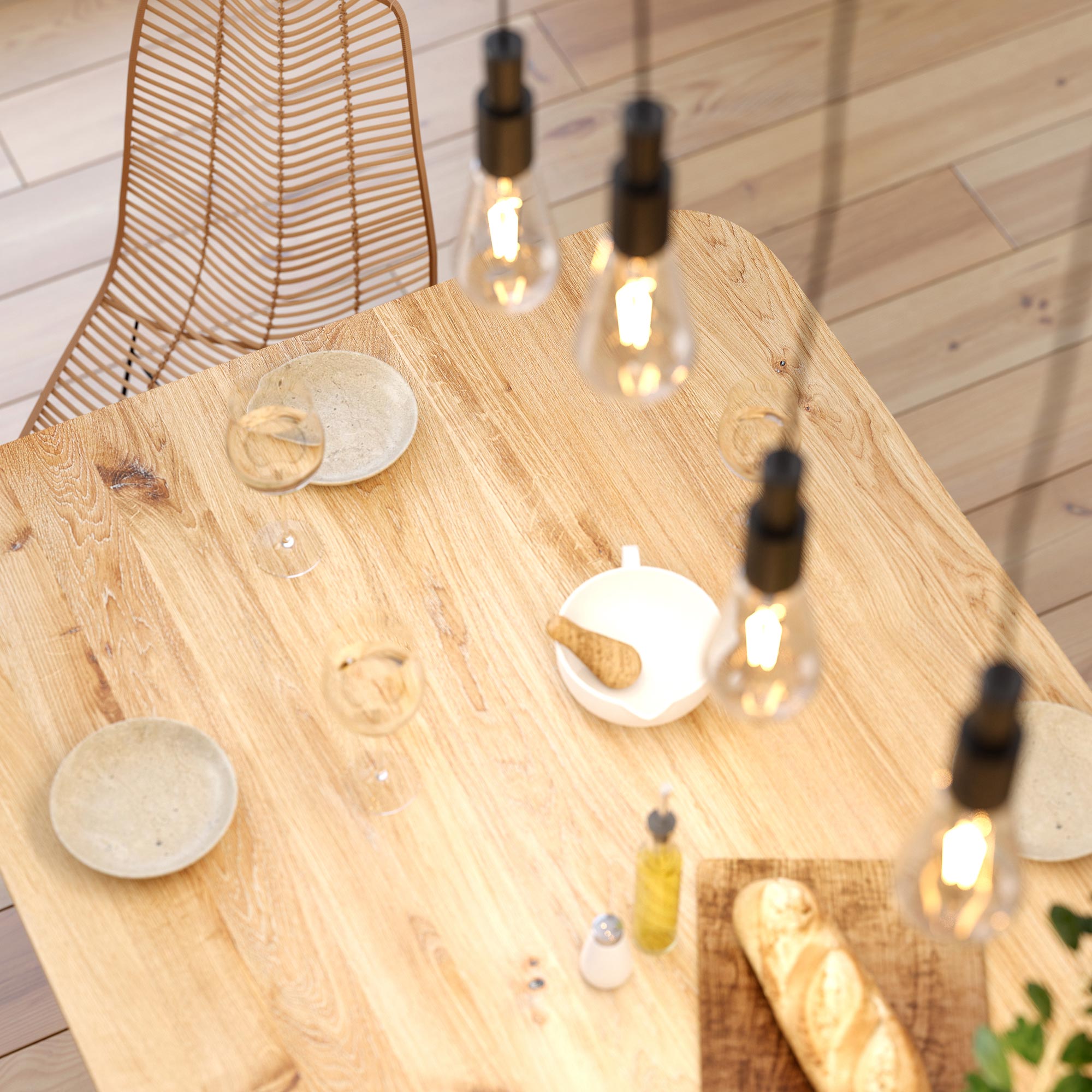 Holztisch Natur UNA Final1 Maßgefertigt aus Massivholz von vitamin design