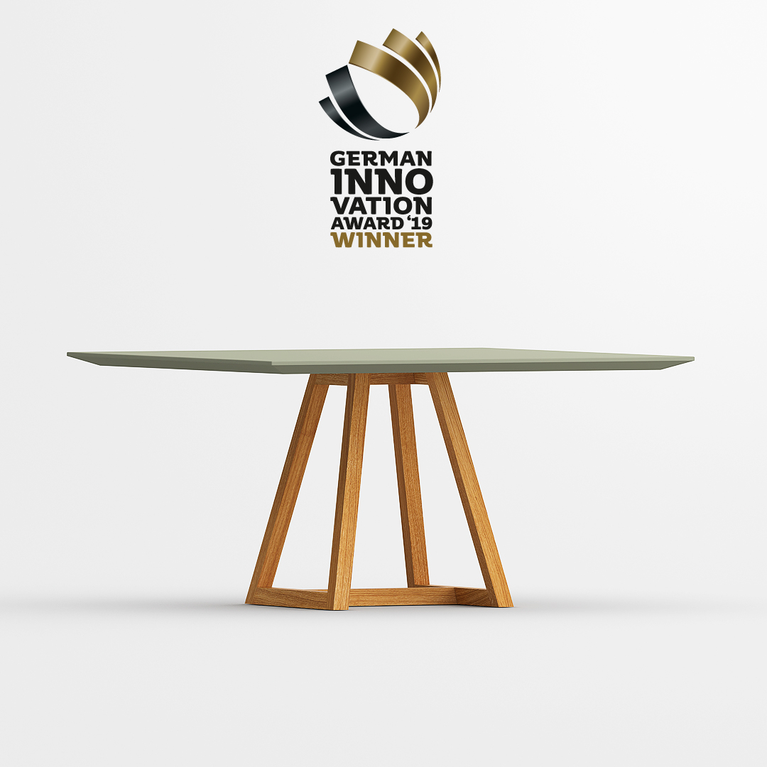 German Innovation Award vitamin design Table Margo Square Lino